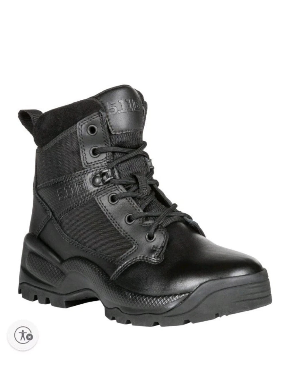 5.11 Tactical Boot ATAC 2.0 6" NZ 12405 Womens 10 Black Leather Duty Workwear